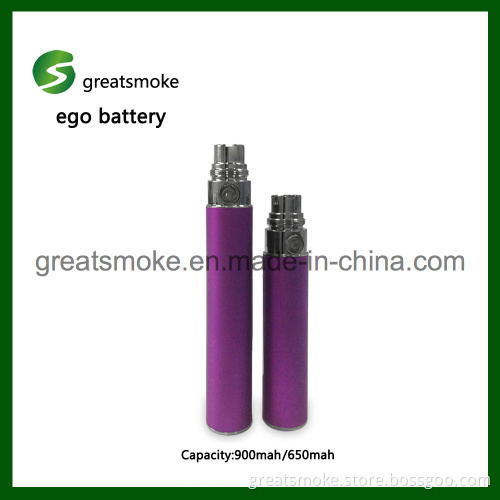 Purple Color High Quality EGO Battery for Electronic Cigarette
